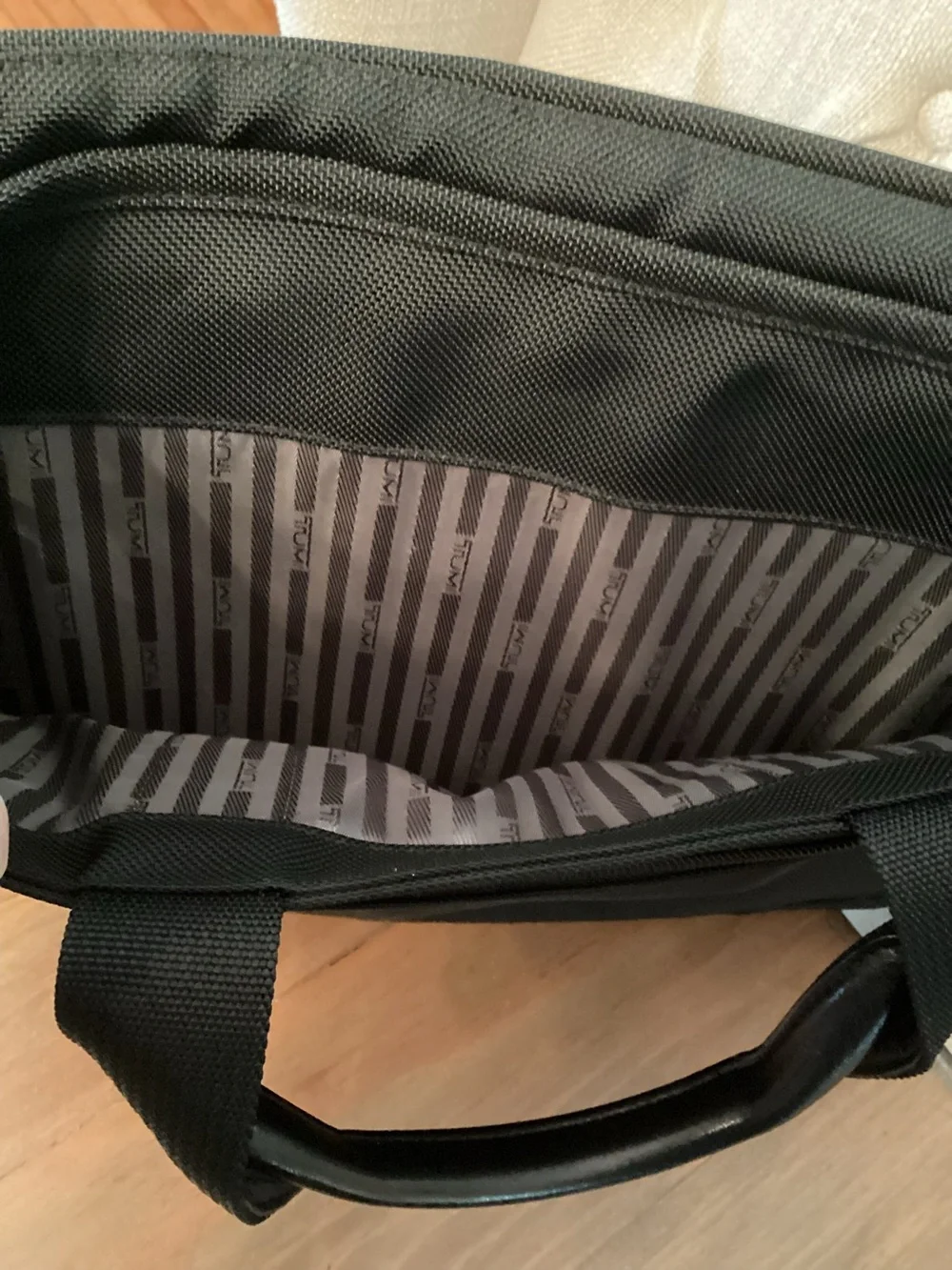 TUMI 26011D4 SLIM PROFILE LAPTOP BRIEFCASE ALPHA GENERATION 4 BALLISTIC NYLON